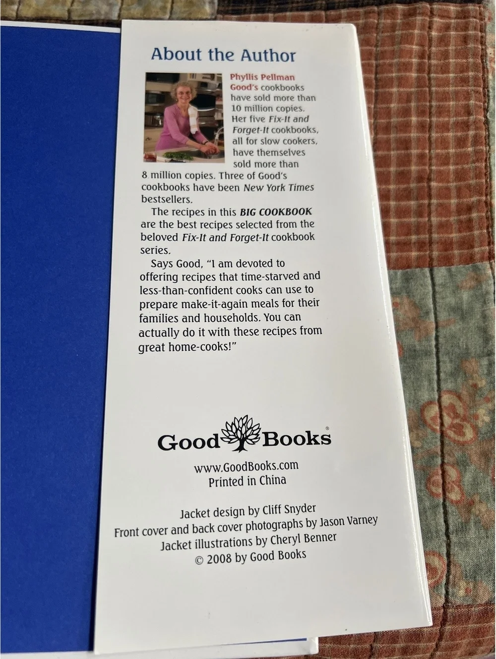Fix-It and Forget-It Big Cookbook by Phyllis Pellman Good - 1400 Slow Cooker & C